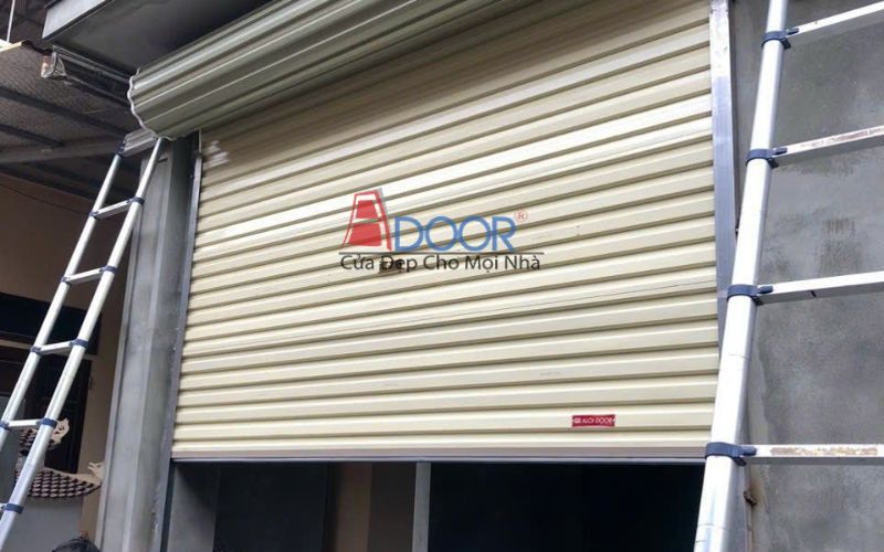 Mô hình cấu tạo chi tiết của cửa cuốn Đài Loan Adoor