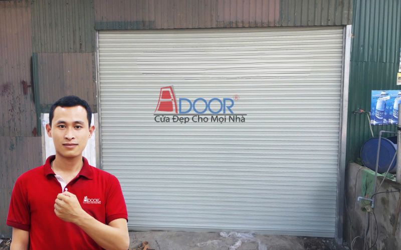 Cửa cuốn Đài Loan Adoor vận hành êm ái, thẩm mỹ cao