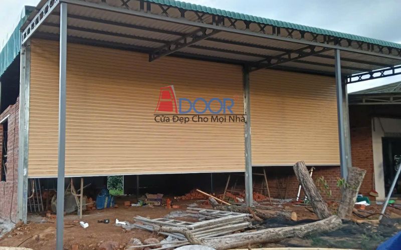 Cửa cuốn nan kín tăng khả năng chống trộm và cách âm