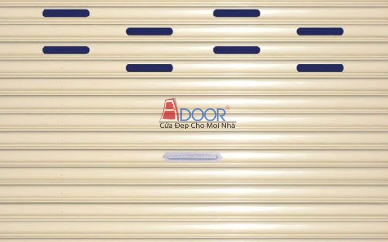 Cửa cuốn tấm liền Đài Loan Hà Tĩnh thoáng mát, thẩm mỹ cao
