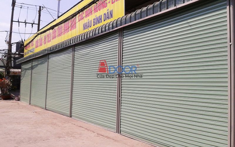 Cửa cuốn siêu trường được thi công bởi Adoor - Cửa cuốn đài loan hà tĩnh