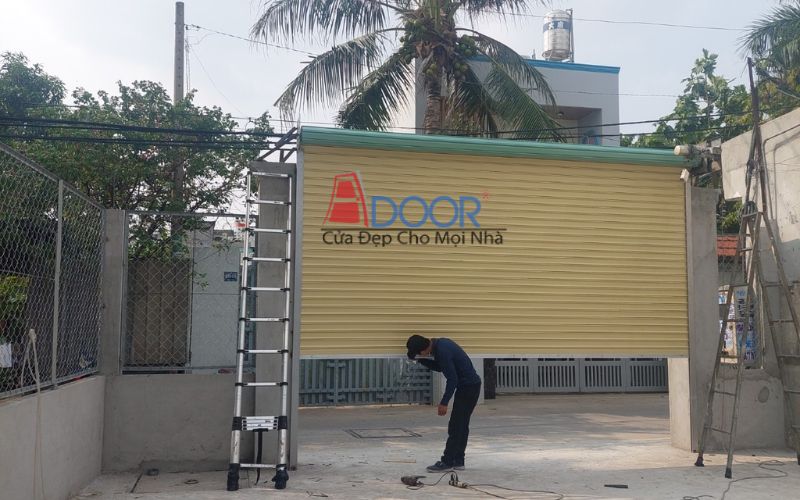 Cam kết vật liệu chính hãng, bảo hành dài hạn cho cửa cuốn Đài Loan
