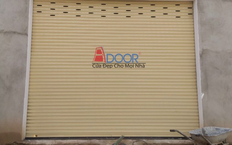 Cửa cuốn vận hành êm ái ngay cả trong thời gian dài sử dụng
