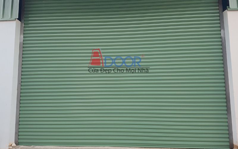 Cửa cuốn siêu trường chắc chắn và an toàn khi sử dụng