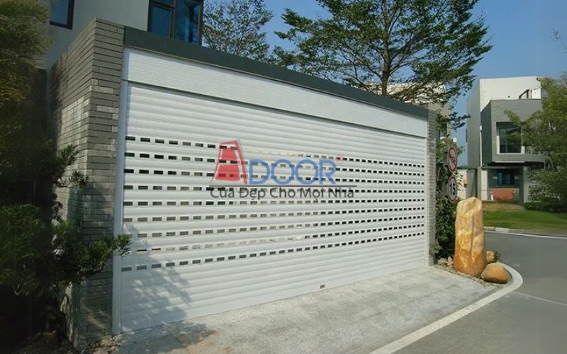 Cửa cuốn Adoor điều khiển từ xa, vận hành êm nhẹ