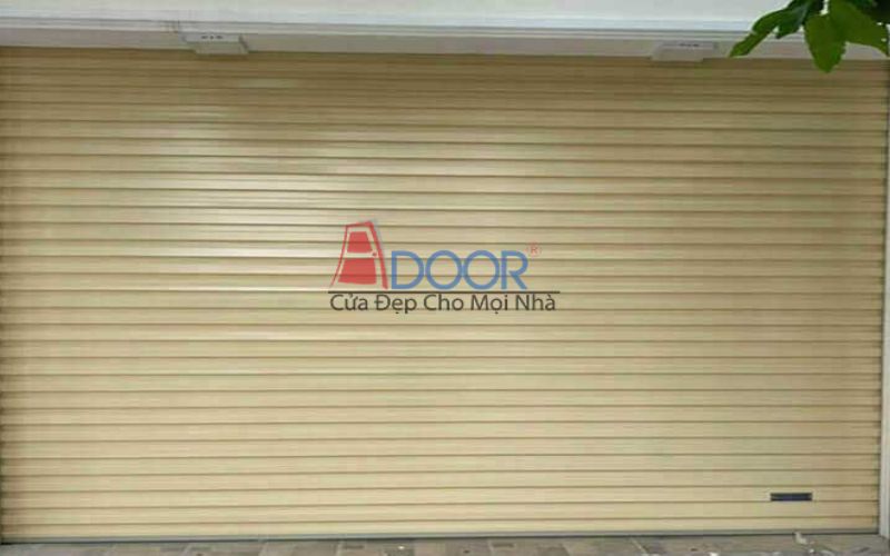 Cửa cuốn được thiết kế kép kín an toàn, bền bỉ