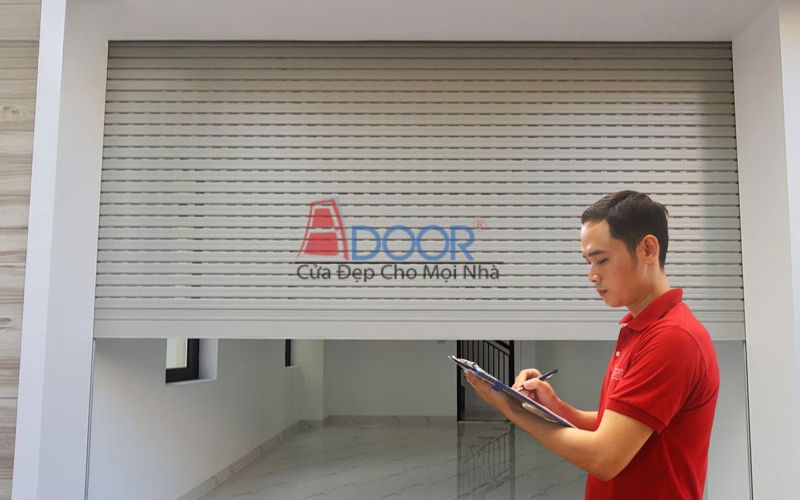 Cửa cuốn Adoor đảm bảo tính thẩm mỹ và an toàn