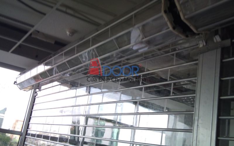 Mẫu cửa cuốn trong suốt bền, đẹp, cao cấp
