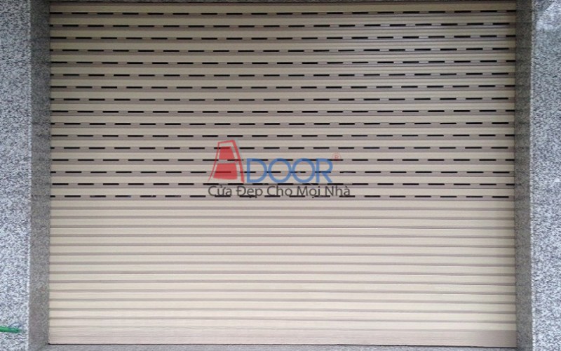Mẫu cửa cuốn khe thoáng Adoor đẹp, thoáng khí