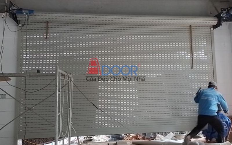 Cửa cuốn khe thoáng Adoor công nghệ Đức chuẩn châu Âu, siêu bền
