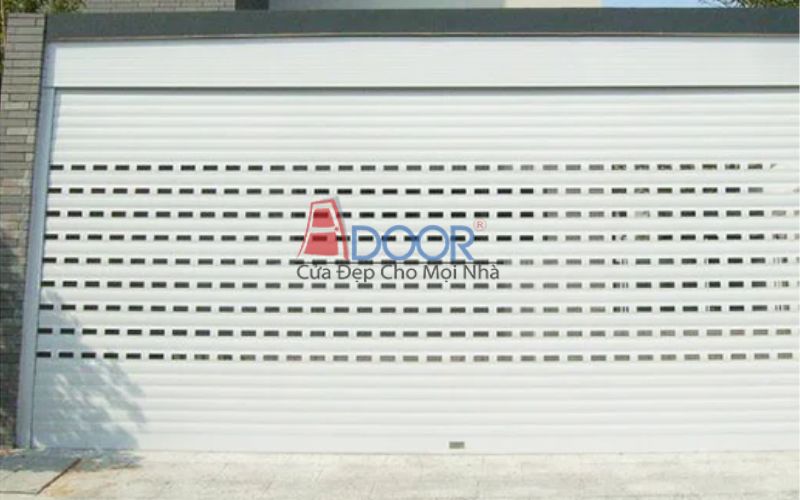 Cửa cuốn Adoor khe thoáng bản lớn lựa chọn hiện đại cho mọi nhà