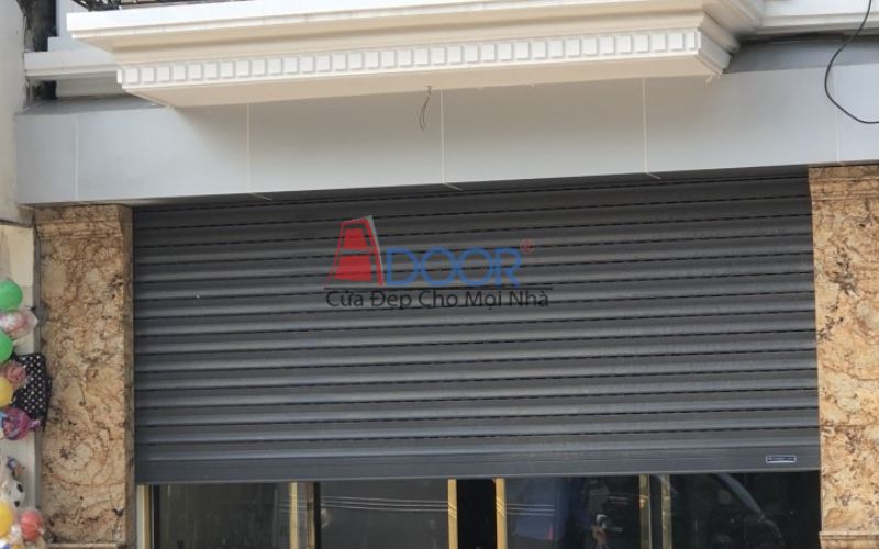 Cửa cuốn thiết kế đơn giản, giá thành hợp lý
