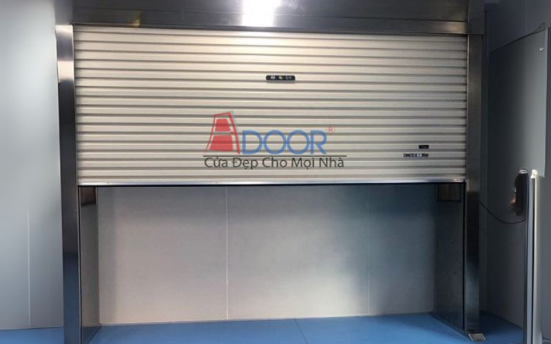 Cửa cuộn tự động tiện lợi trong quá trình sử dụng
