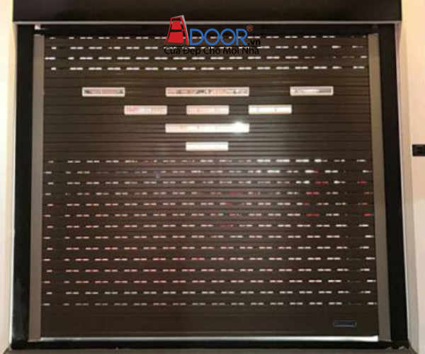 mẫu cửa cuốn xuyên sáng