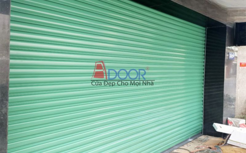 Cửa cuốn Úc kéo tay được sử dụng tại hộ gia đình