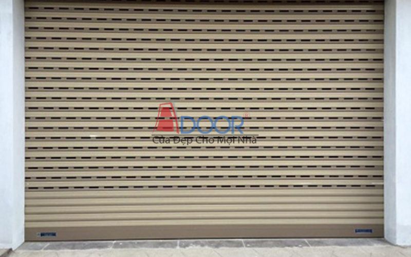 Cửa cuốn thoáng khí, bền chắc khi sử dụng
