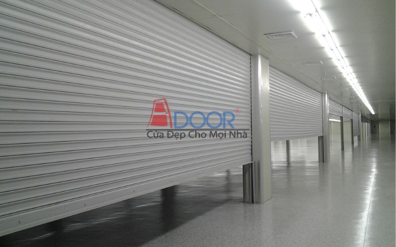 Cửa cuốn siêu trường dành cho kho xưởng