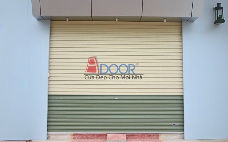 Cửa cuốn Úc tấm liền Adoor kín đáo, cách nhiệt tốt