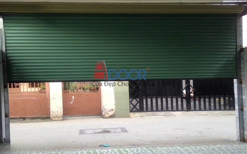 Cửa cuốn vận hành dễ dàng phù hợp cho các cửa nhỏ, ít sử dụng điện