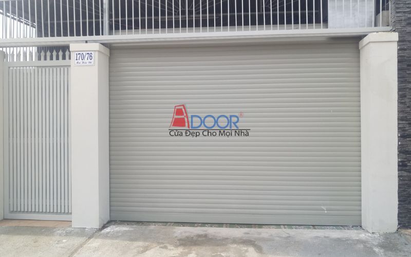 Cửa cuốn tấm Liền công nghệ Úc được sử dụng tại các nhà dân ở Nha trang