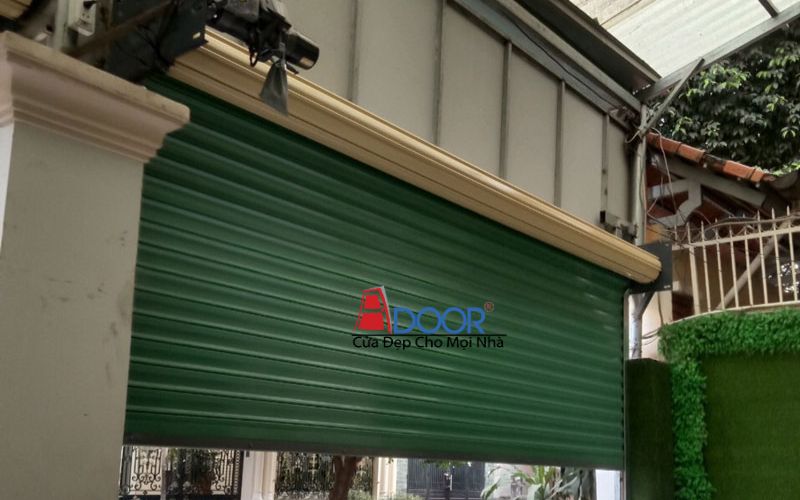 Cửa cuốn tôn mạ màu Adoor màu sắc đa dạng, chống rỉ sét