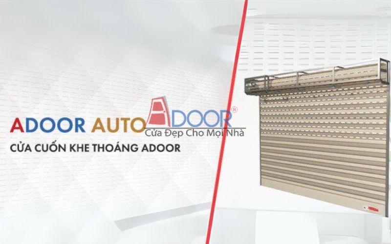 Cửa cuốn khe thoáng đa dạng mẫu mã, giá hợp lý tại Bình Định