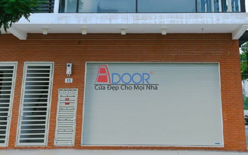 Cửa cuốn nan kín đảm bảo an toàn và cách âm tối ưu
