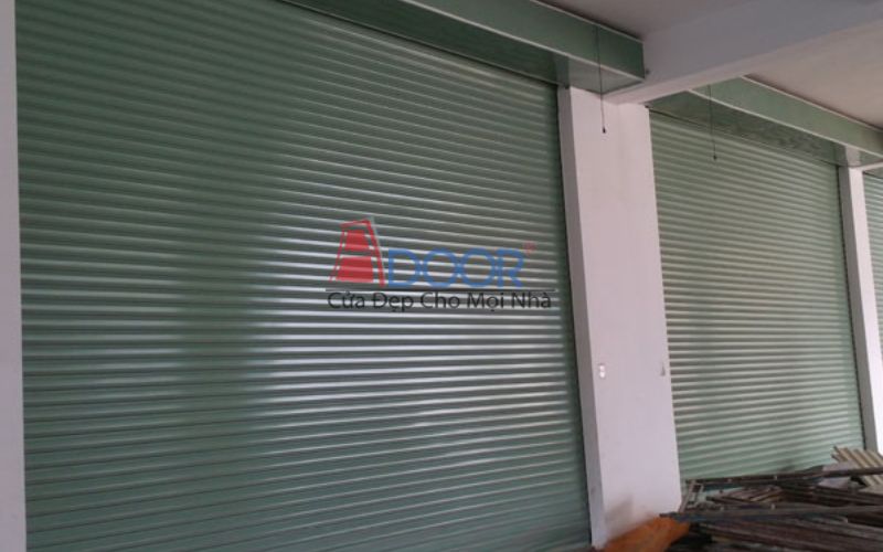 Cửa cuốn Úc nan kín sử dụng ở nhà kho tại thủ dầu một