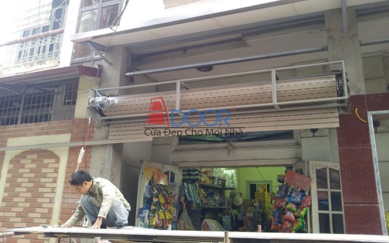 Lắp đặt cửa cuốn khe thoáng tại Huế
