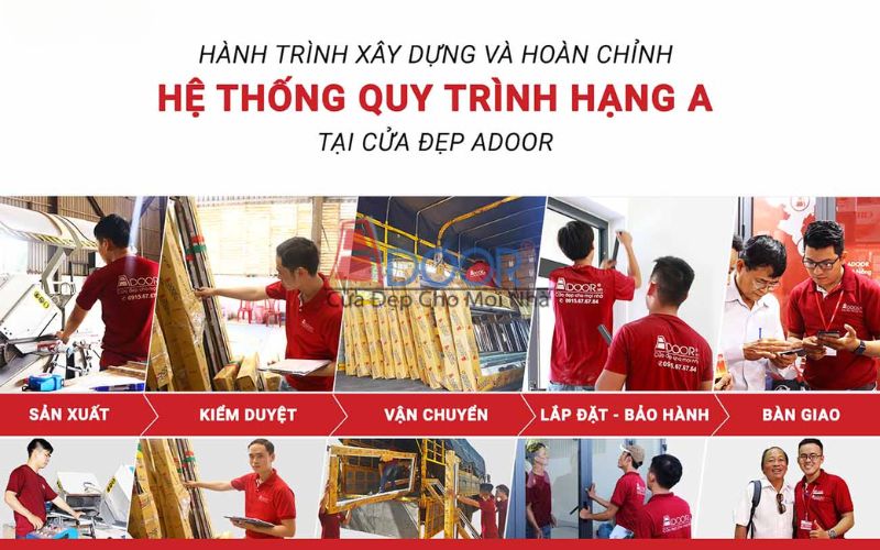 Quy trình thi công cửa cuốn chuẩn hoá từng khâu