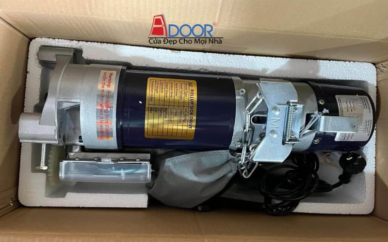 Motor cửa cuốn tích hợp công nghệ mã nhảy, đảm bảo an ninh