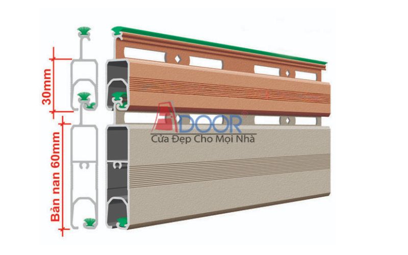 Thiết kế khe thoáng thông minh giúp lưu thông không khí tự nhiên