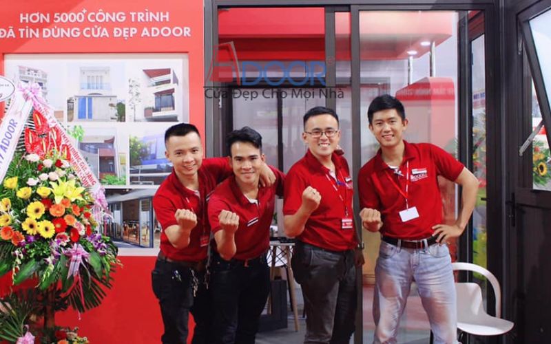 Đội ngũ nhân sự Adoor chuyên nghiệp, năng động, góp mặt tại các sự kiện