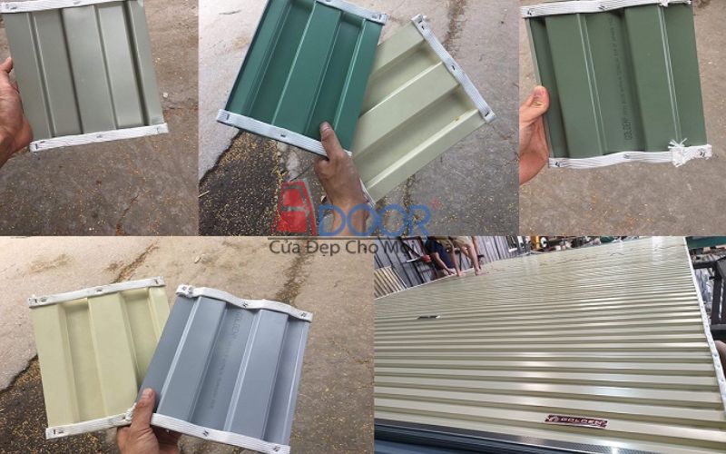 Thân cửa cuốn công nghệ Úc làm từ hợp kim cao cấp