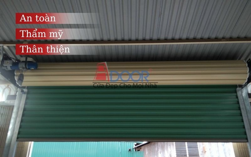 Cửa cuốn Adoor công nghệ Úc chống va chạm, tăng độ an toàn sử dụng