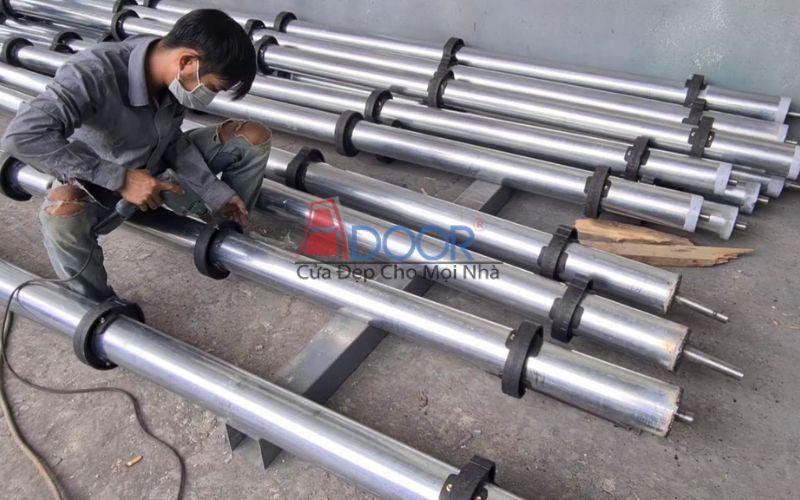 Trục thép mạ kẽm cường lực, vận hành ổn định trong mọi điều kiện thời tiết