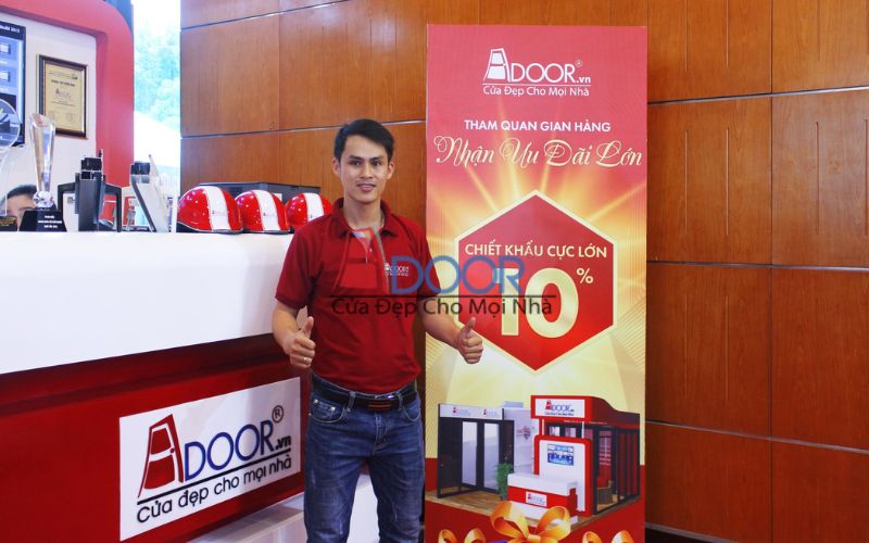 Cửa cuốn Adoor xuất hiện trên chương trình truyền hình địa phương