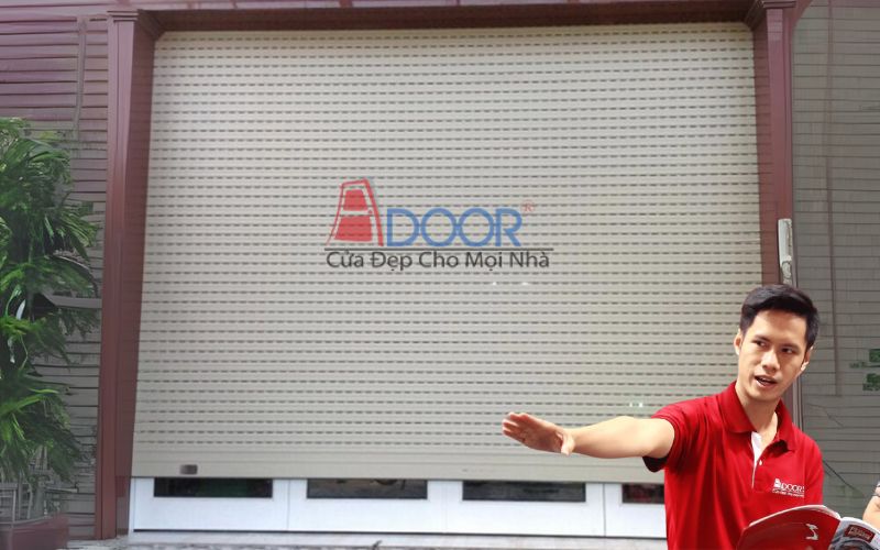 Cửa cuốn Adoor hiện đại, an toàn khi sử dụng