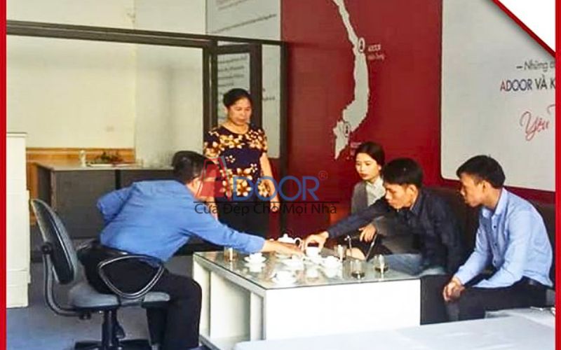 Văn phòng tiếp đón và tư vấn cho khách hàng