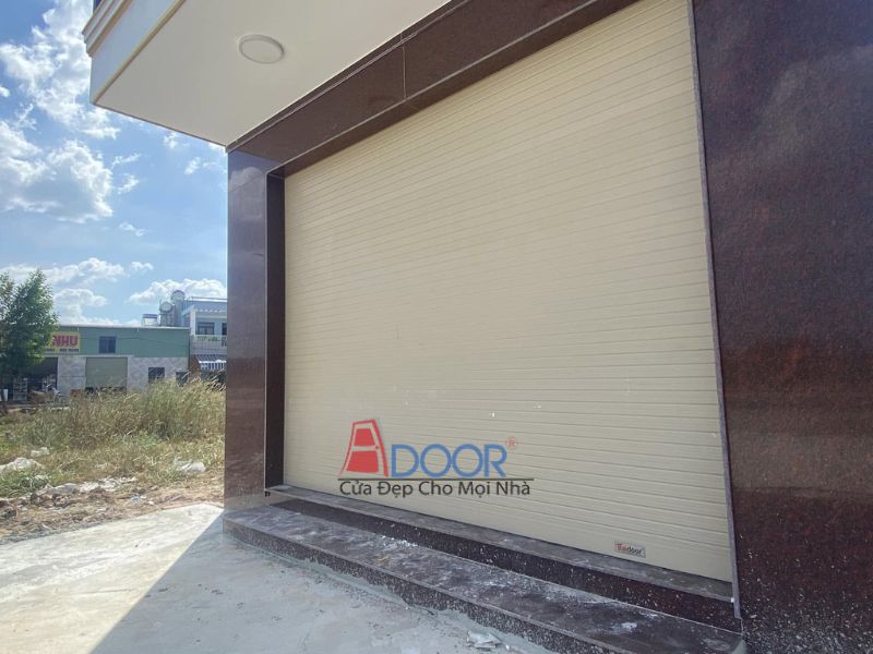 Cửa cuốn tấm liền Adoor Đức bền bỉ, sang trọng