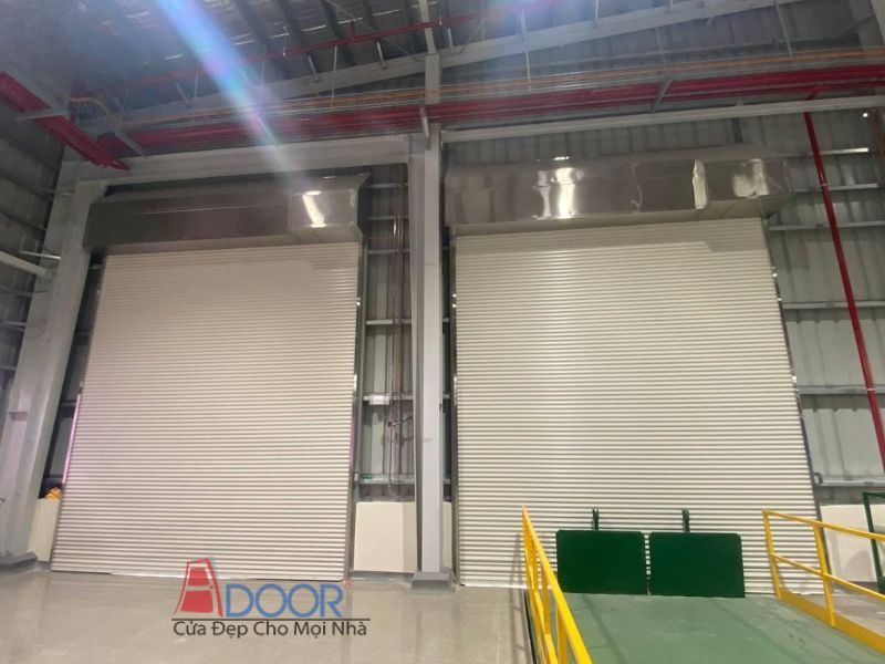 Cửa cuốn thép bền bỉ khi sử dụng