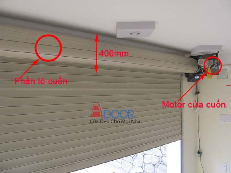 Cấu tạo cửa cuốn công nghệ Đức tại Adoor