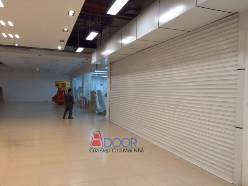 Cửa cuốn Adoor Đức siêu trường lắp đặt tại cổng nhà xưởng