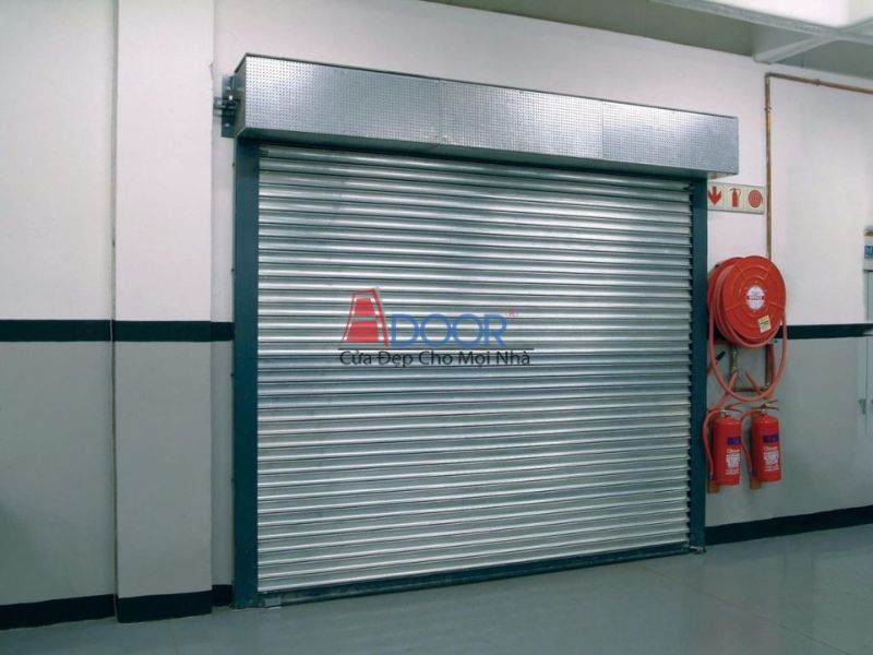 Cửa cuốn chống cháy Đức của Adoor được lắp đặt tại các khu vực cần bảo vệ an toàn cao