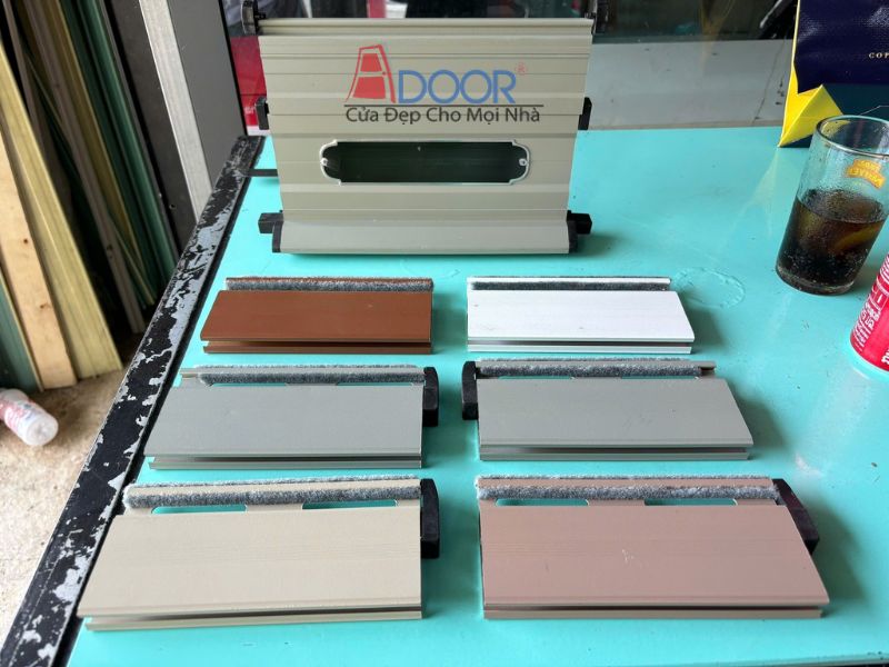 Nan nhôm hợp kim 6063-T5, phủ sơn tĩnh điện AkzoNobel chống ăn mòn cực tốt