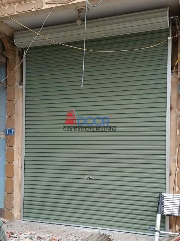 Cửa cuốn tấm liền vận hành siêu êm phù hợp khu dân cư yên tĩnh