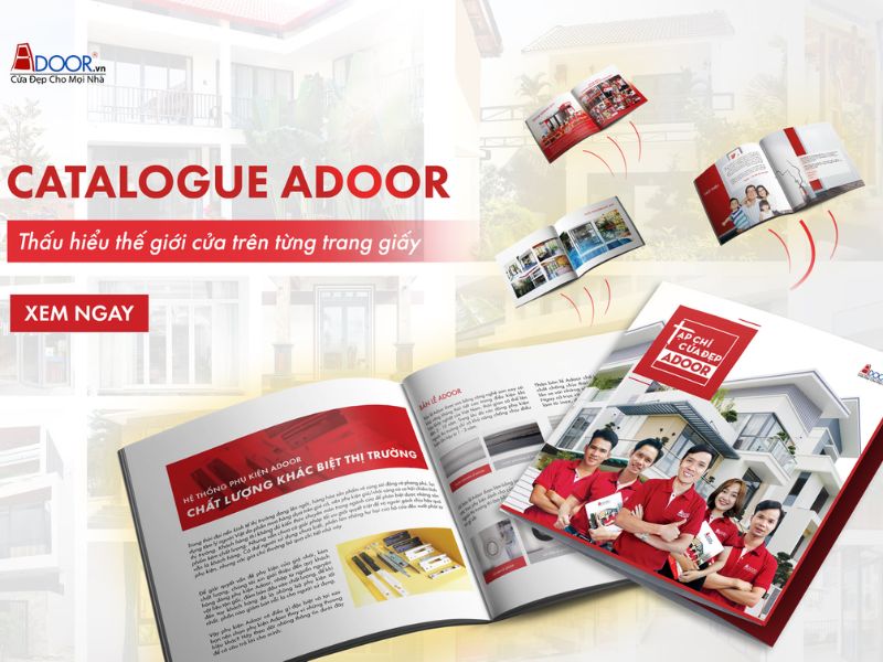 Adoor ra mắt bộ catalog cửa cuốn mới tại triển lãm Vietbuild