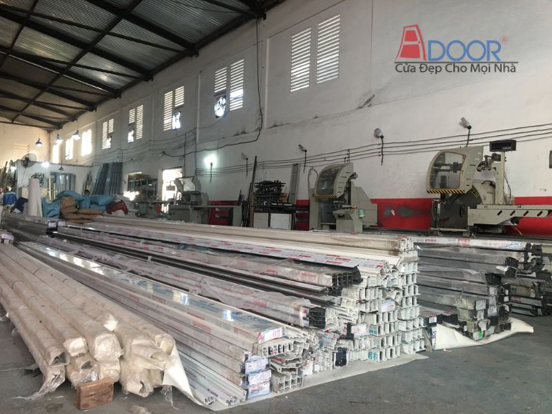 Nhà máy sản xuất cửa cuốn Adoor ứng dụng công nghệ tự động hóa cao