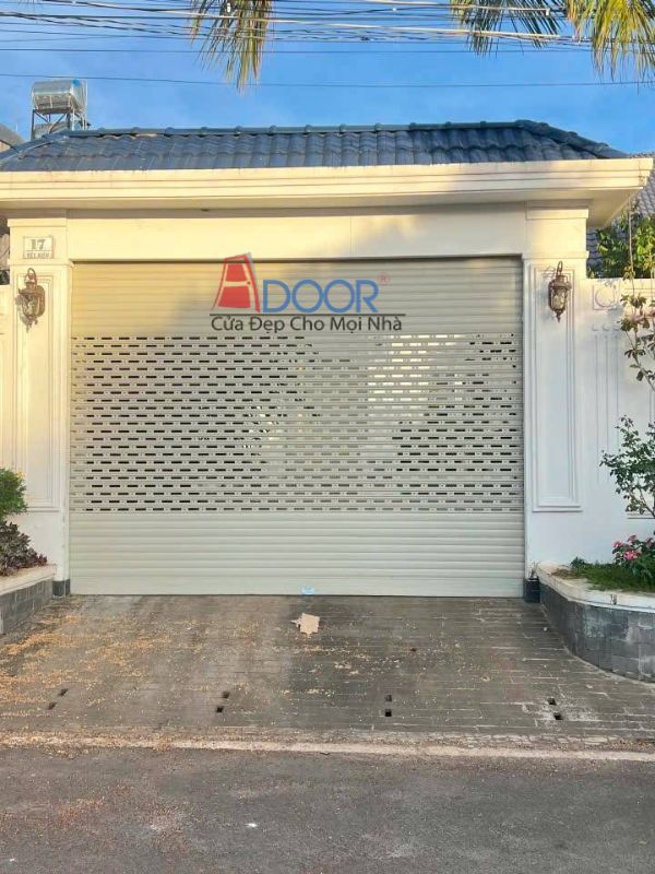Ảnh thực tế công trình Đăk Lăk sử dụng cửa cuốn Adoor với độ bền cao