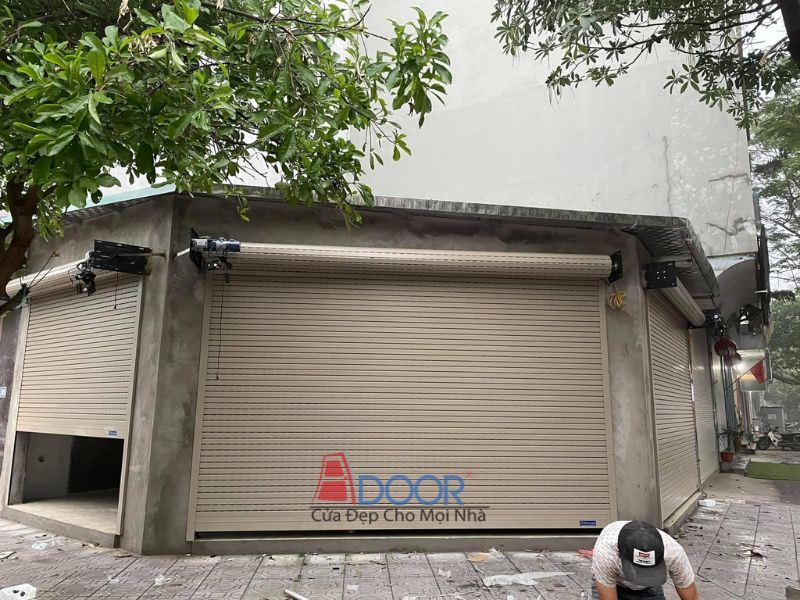 Cửa cuốn Adoor công nghệ Đức với thiết kế hiện đại, chắc chắn